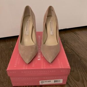 Kristin Cavalarri for Chinese Laundry Tan Suede Pumps - Size 7